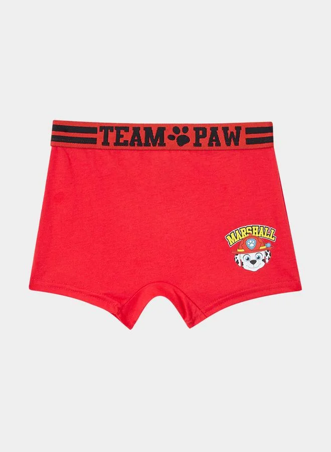 ستايلي مجموعة من 3 - سروال داخلي بطبعة بارو باترول